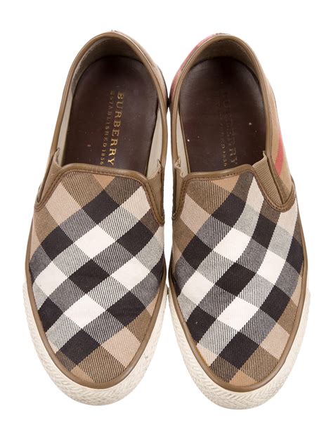 burberry shoes ladies|burberry slip on shoes.